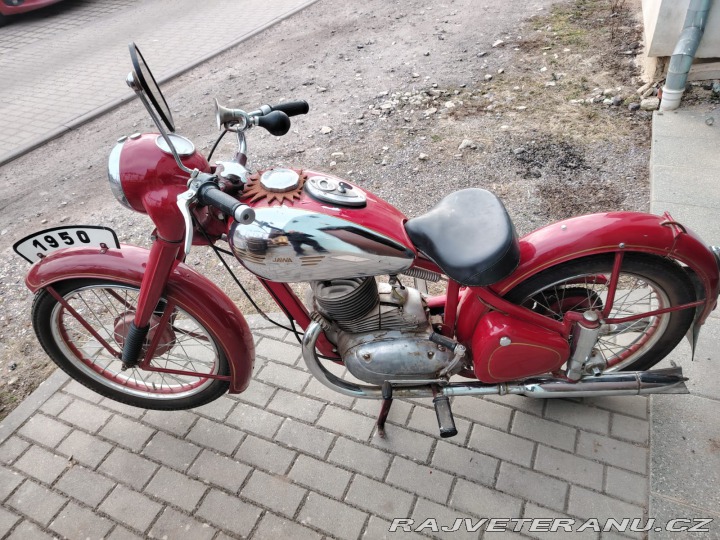 Jawa 250 pérák 1950