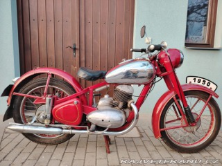 Jawa 250 pérák 1950