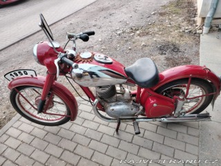 Jawa 250 pérák 1950