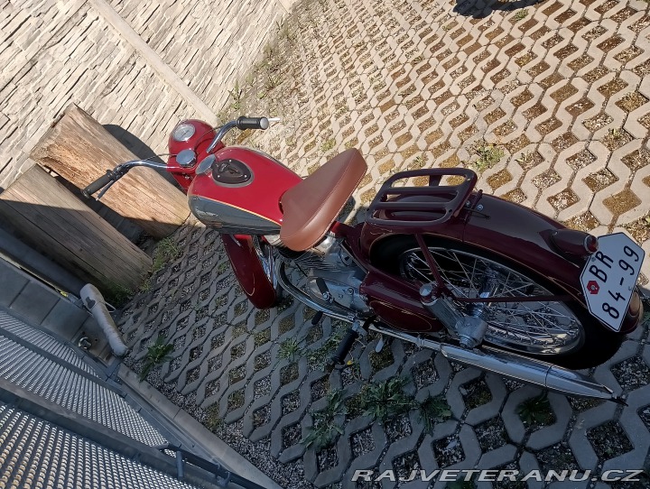 Jawa 250 11 pérák 1953