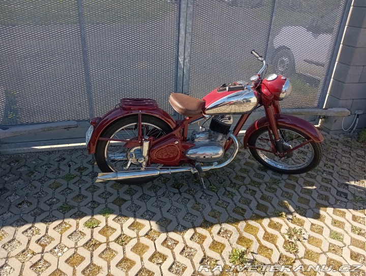 Jawa 250 11 pérák 1953