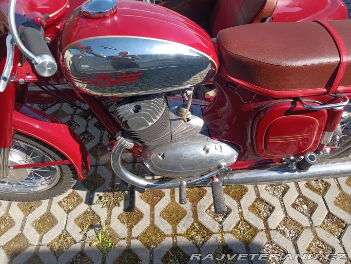 Jawa 350 Sidecar velorex 1956