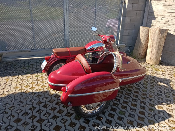 Jawa 350 Sidecar velorex 1956