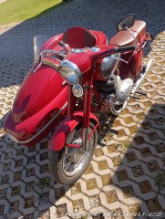 Jawa 350 Sidecar velorex 1956
