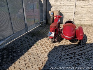 Jawa 350 Sidecar velorex 1956