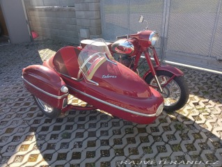 Jawa 350 Sidecar velorex 1956