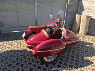 Jawa 350 Sidecar velorex 1956