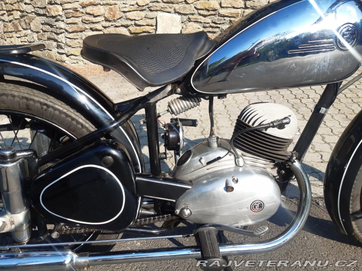 ČZ 125 C 1953
