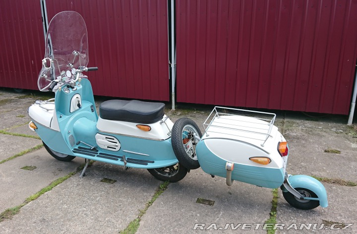 ČZ 175 Čezeta 502 + PAv 41 1963