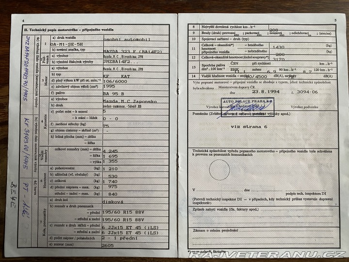Mazda 323 F 1994
