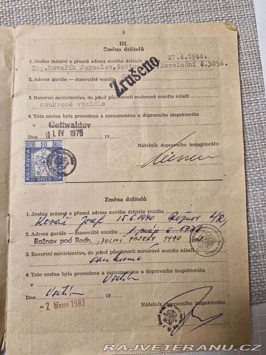 Tatra 57 B 1947