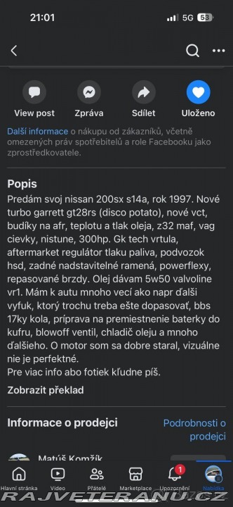 Nissan Silvia S14 200sx 1997