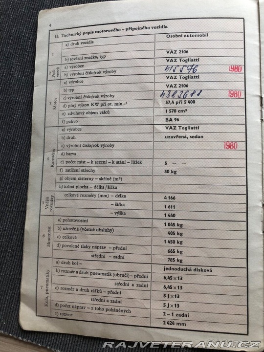 Lada 2106 VAZ, Žiguli, sedan, zelen 1980