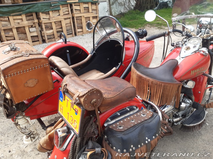 Harley-Davidson Ostatní modely + sidecar WLC 1942