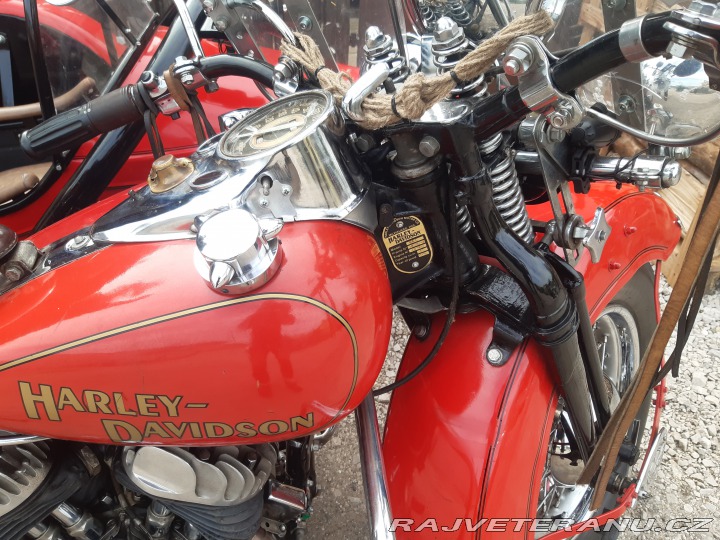 Harley-Davidson Ostatní modely + sidecar WLC 1942