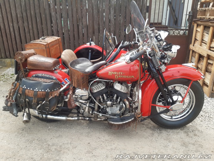 Harley-Davidson Ostatní modely + sidecar WLC 1942