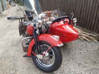 Harley-Davidson Ostatní modely + sidecar WLC 1942
