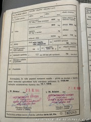 Škoda Octavia 985 1961