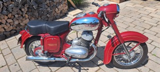 Jawa 350 Kývačka