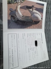 Ostatní značky Ostatní modely Vespa VN2T 1956