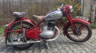 Jawa 250 Pérák 1952