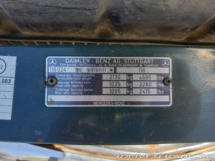 Mercedes-Benz 280 W116 1978