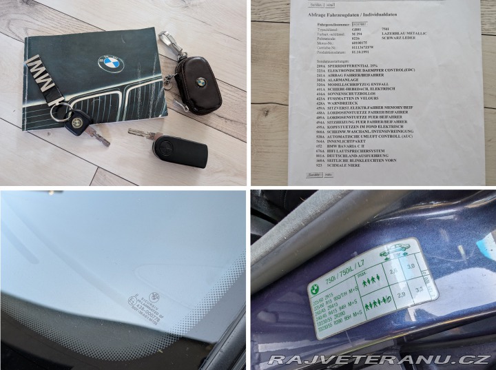 BMW 7 e32 750i 1991