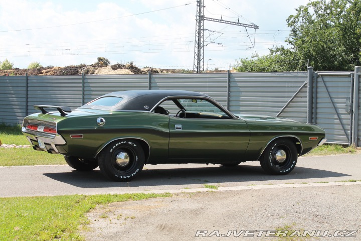 Dodge Challenger R/T SE 383 V8, manuál 1970