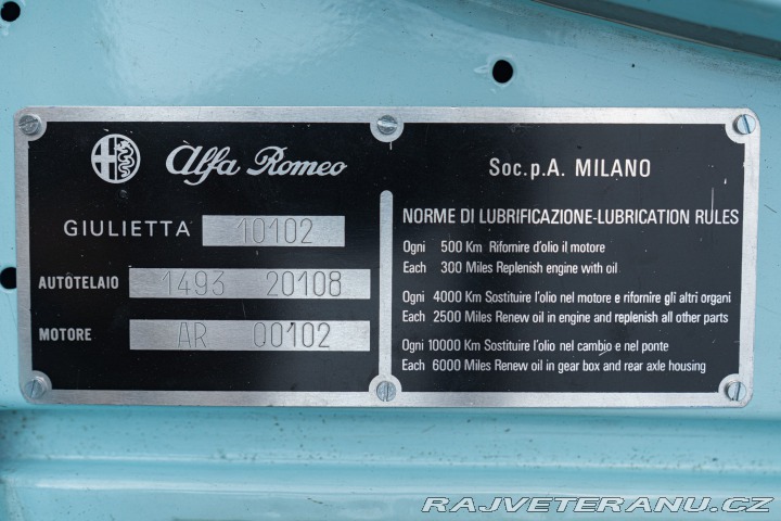 Alfa Romeo Giulietta SPRINT 1960