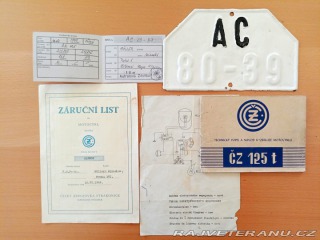 ČZ 125 T 1949