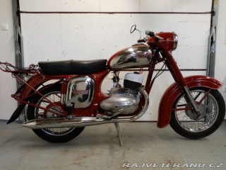 Jawa 350 354 kývačka 1958