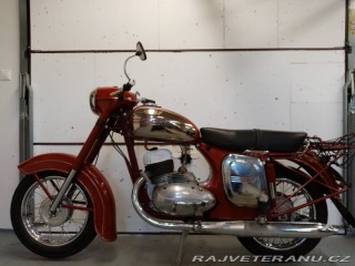 Jawa 350 354 kývačka 1958