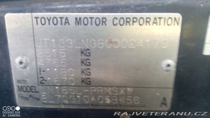 Toyota Ostatní modely Hilux 2000