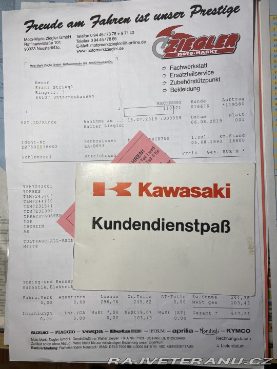 Kawasaki Ostatní modely ZR750C 1993