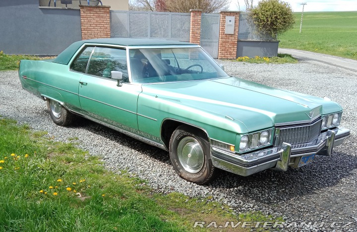 Cadillac Coupe de Ville osobní 1973