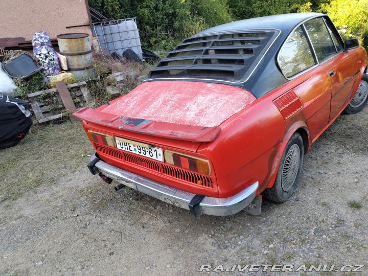 Škoda 110 R +mnoho náhradních dílů 1972