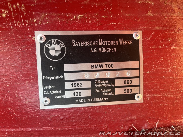 BMW 700 1962