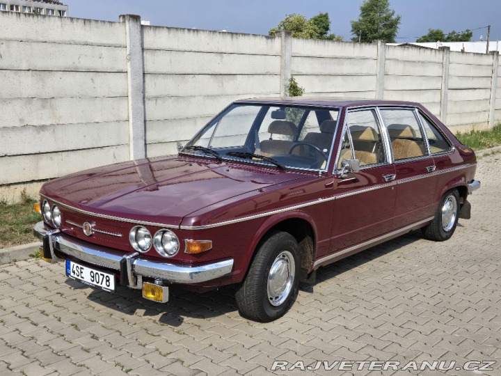Tatra 613 chromka - rezervace 1978