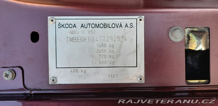 Škoda Felicia 1,6 GLX 1996