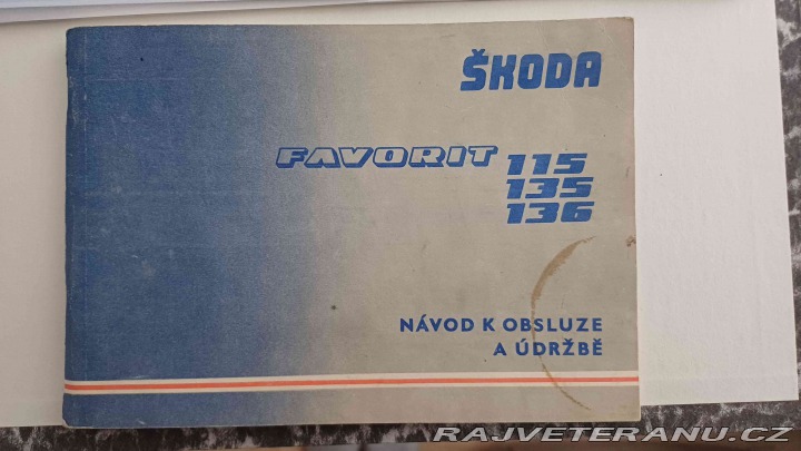 Škoda Favorit 135 lux 1990