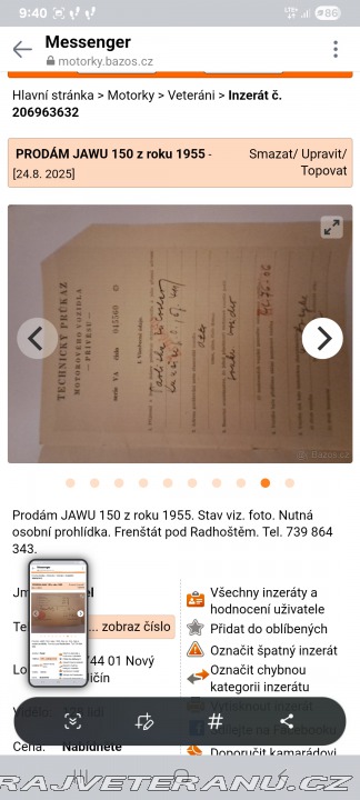 Jawa 150 1955