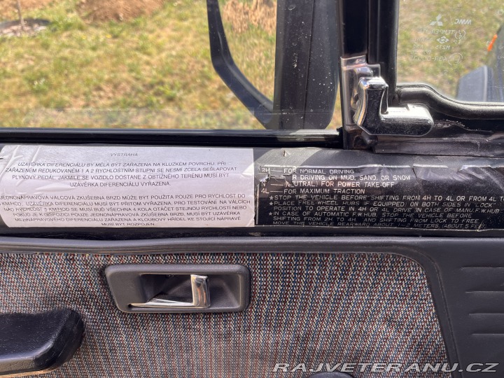 Mitsubishi Pajero 2,5 D, MK1 1990