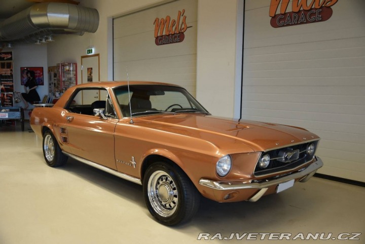 Ford Mustang 2-dr HT V8 289 C4 automatlåda trevlig & bra bil 1967