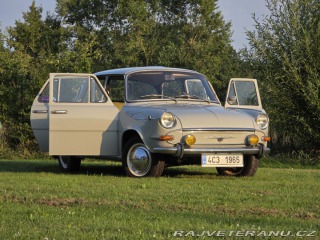 Škoda 1000 MB 990 žábrovka 1965