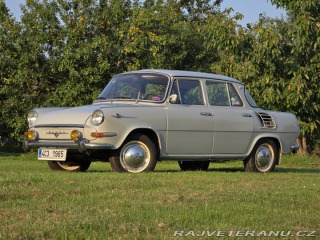 Škoda 1000 MB 990 žábrovka 1965