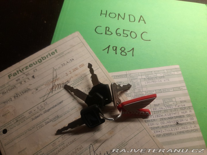 Honda CB 650 C Revoluční Japonec 1981