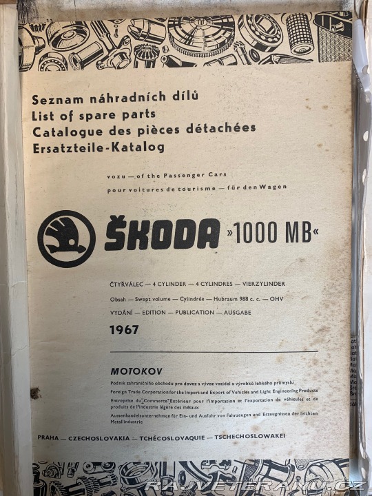 Škoda 1000 MB 1966