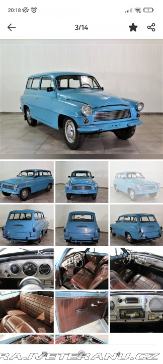 Škoda Octavia Combi 1963