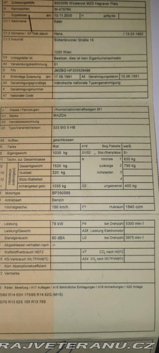 Mazda 323 F BG 1991
