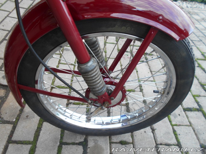 Jawa 50 550 pařez 1958